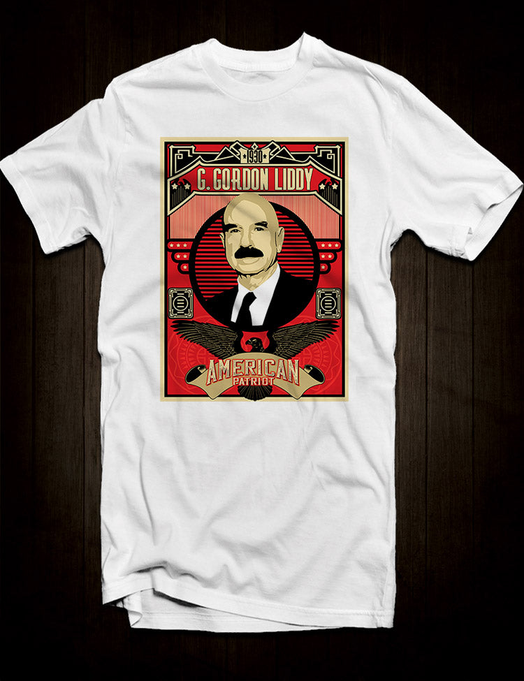 White G Gordon Liddy T-Shirt