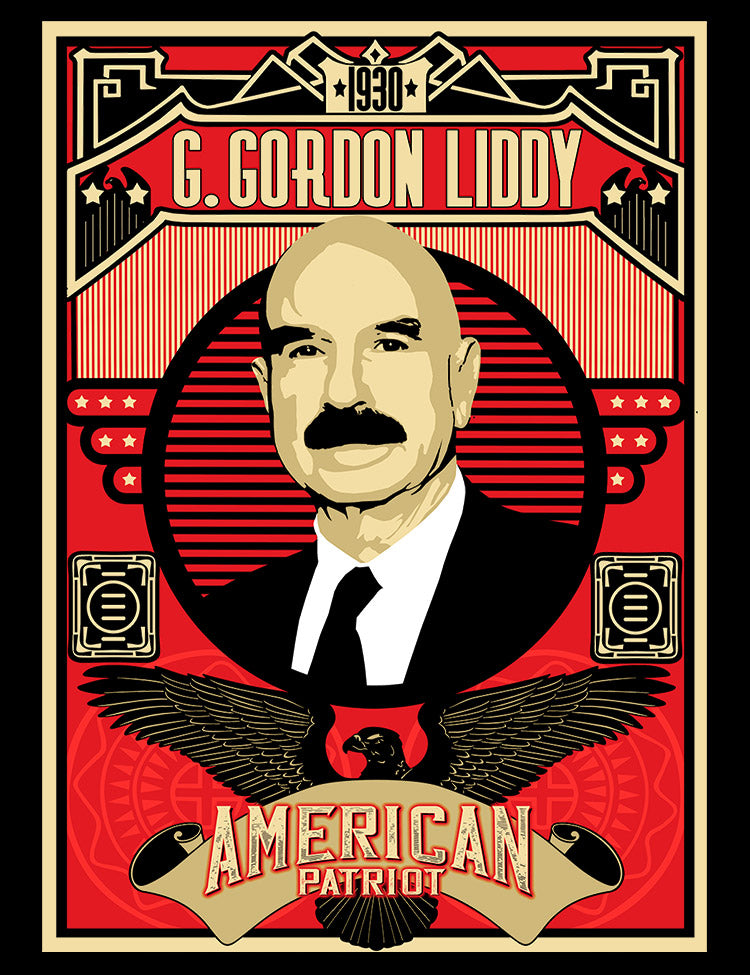 G Gordon Liddy American Patriot T-Shirt 