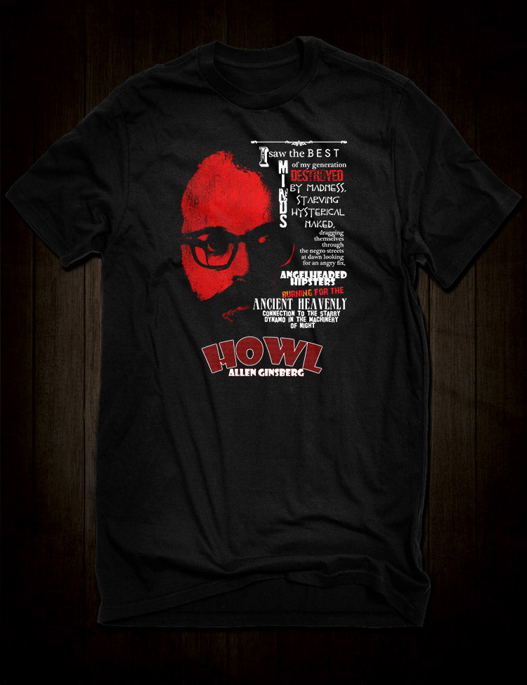 Allen Ginsberg Howl T-Shirt