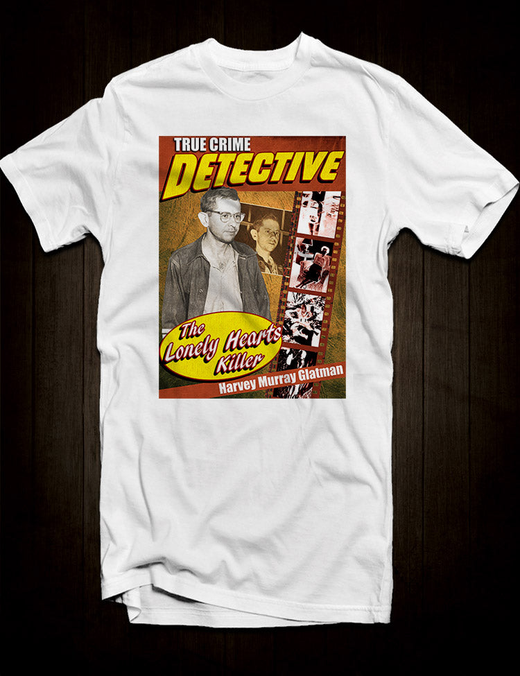 White True Crime T-Shirt Lonely Hearts Killer