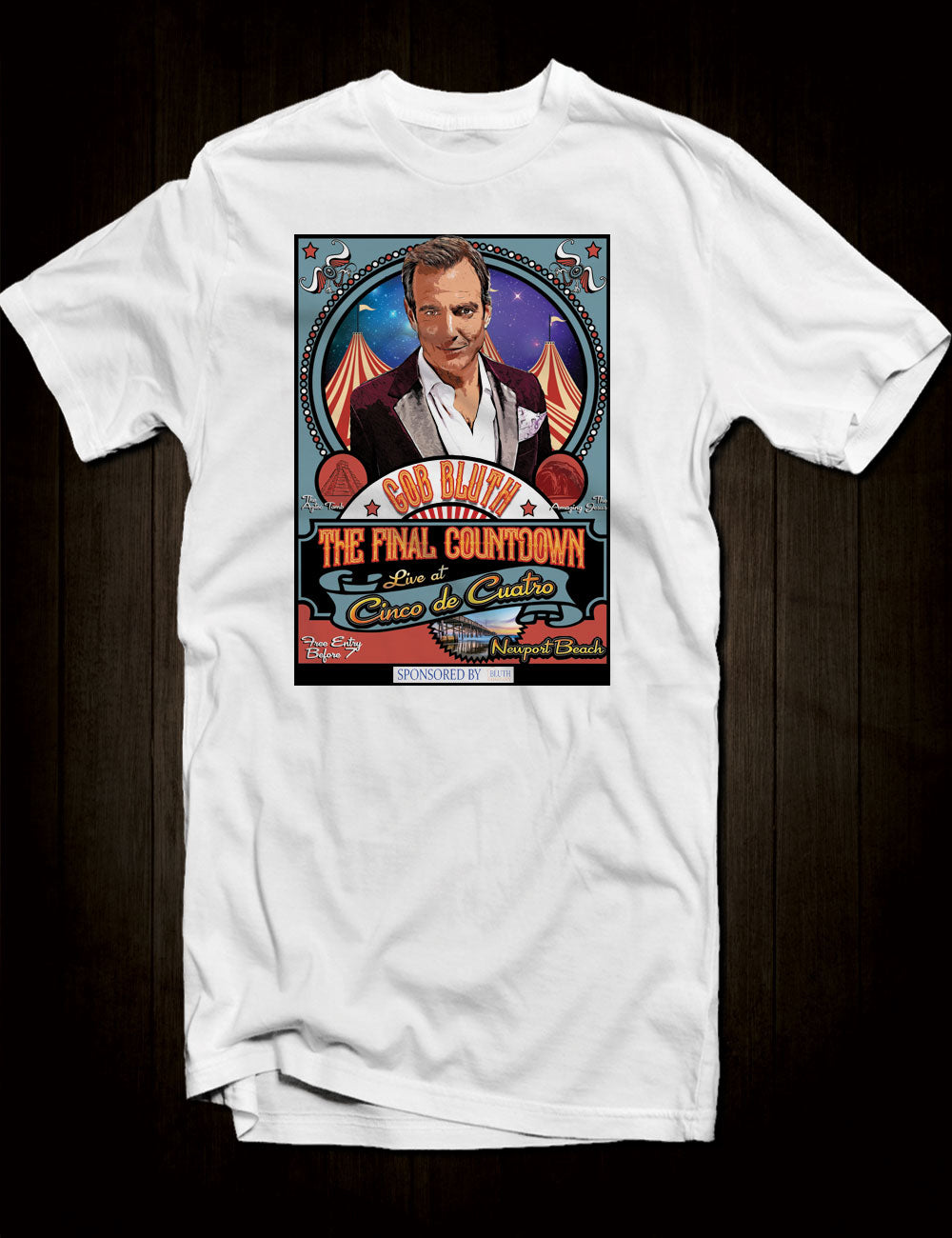 Arrested Development GOB Bluth TShirt Hellwood Outfitters
