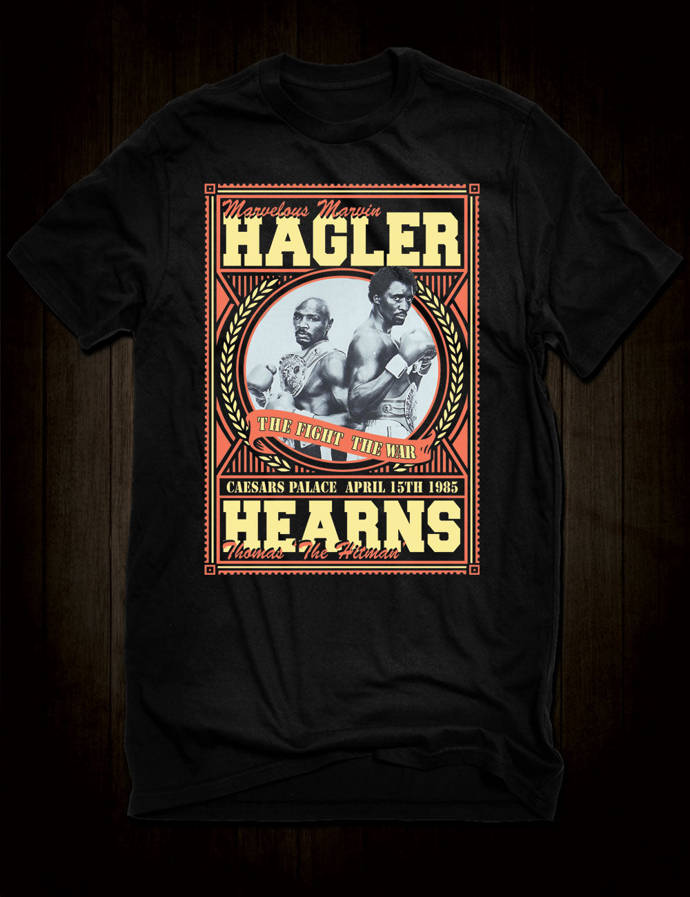 Hagler Versus Hearns Classic Boxing T-Shirt