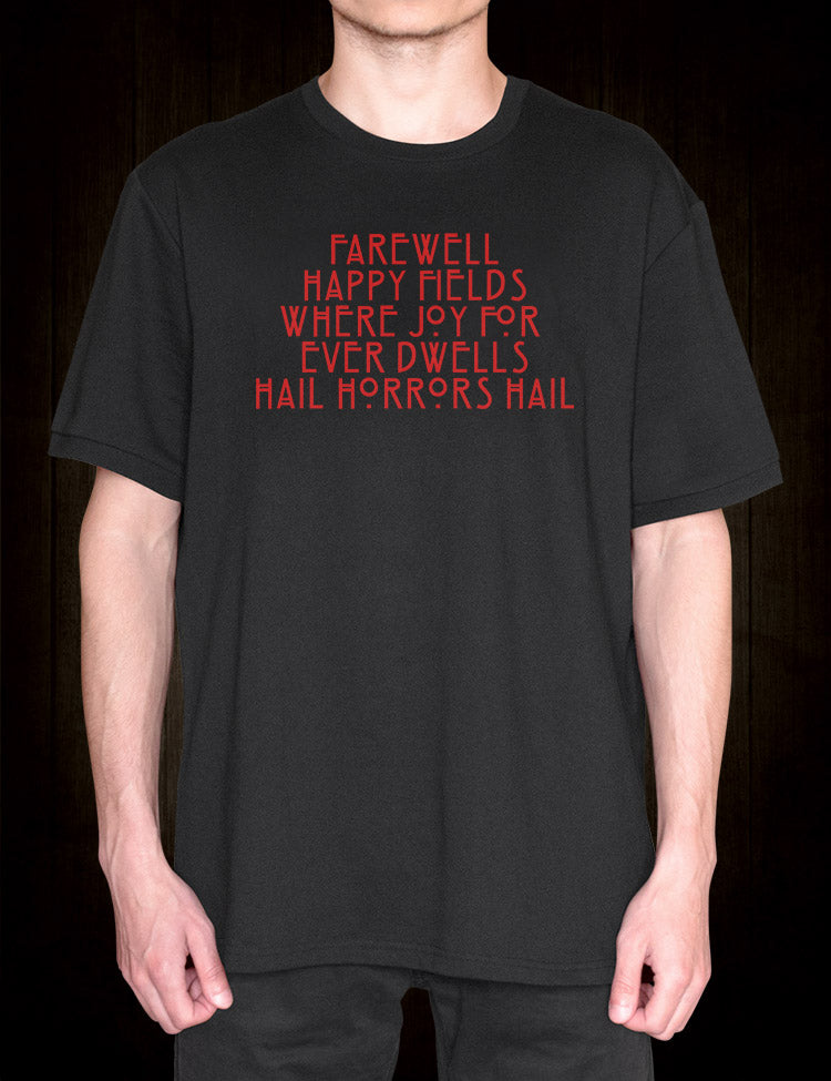 John Milton Hail Horrors Hail T-Shirt