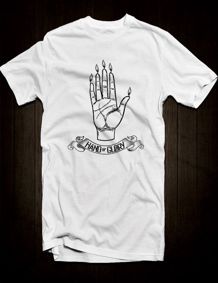 White The Hand Of Glory T-Shirt