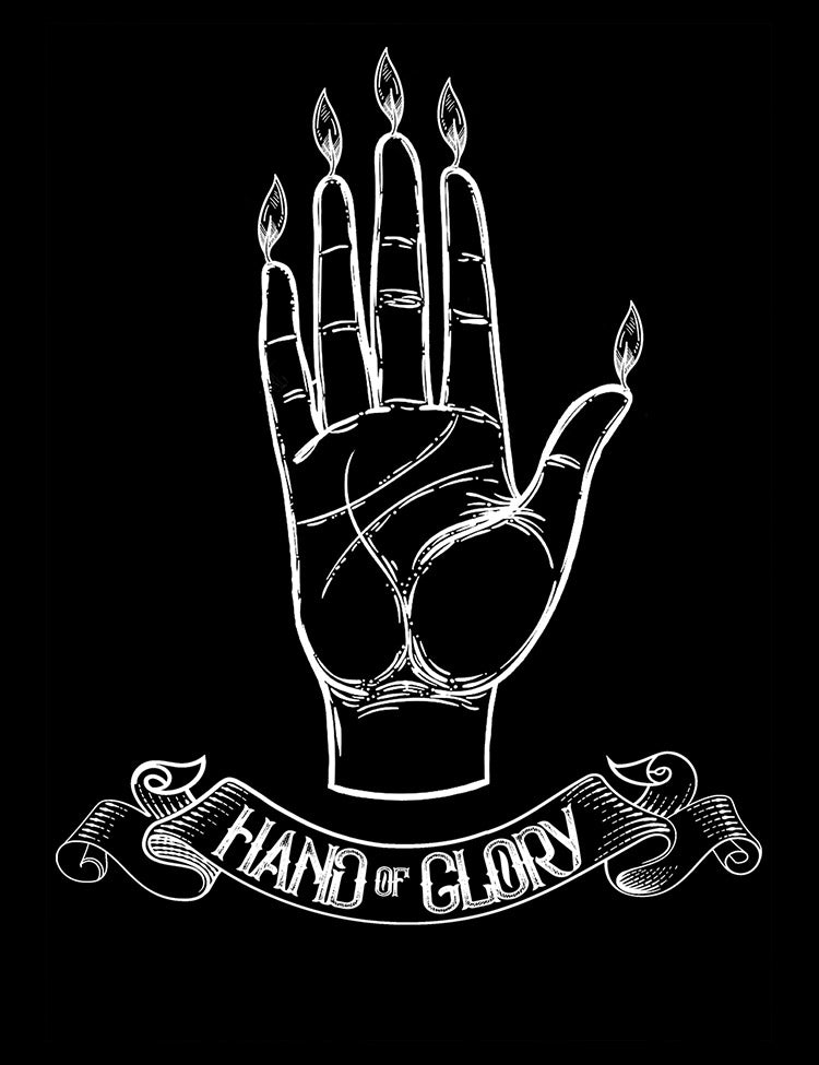 Compendium Maleficarum T-Shirt The Hand Of Glory