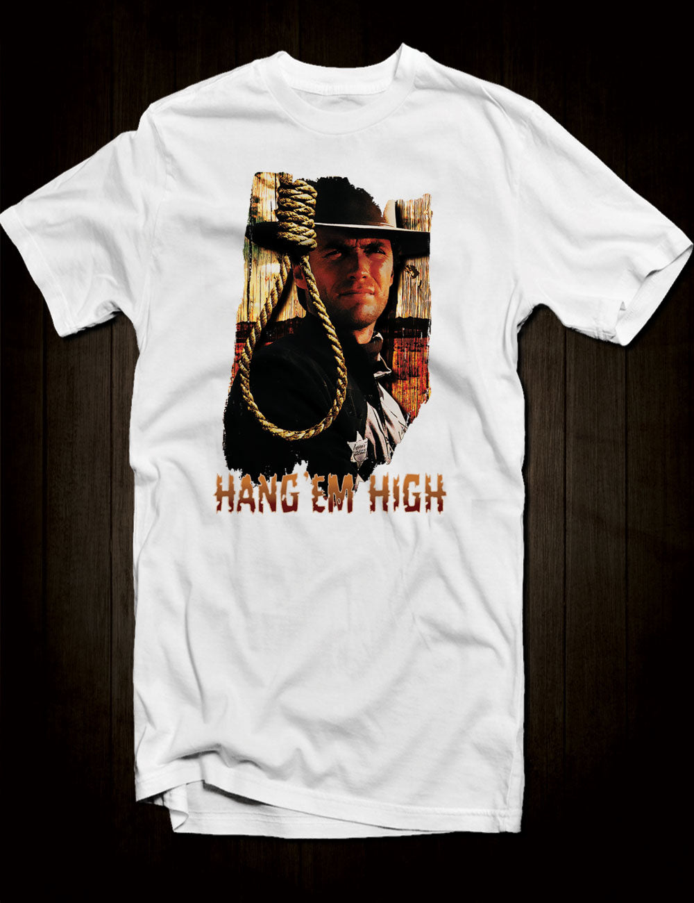 Clint Eastwood Hang 'Em High T-Shirt White