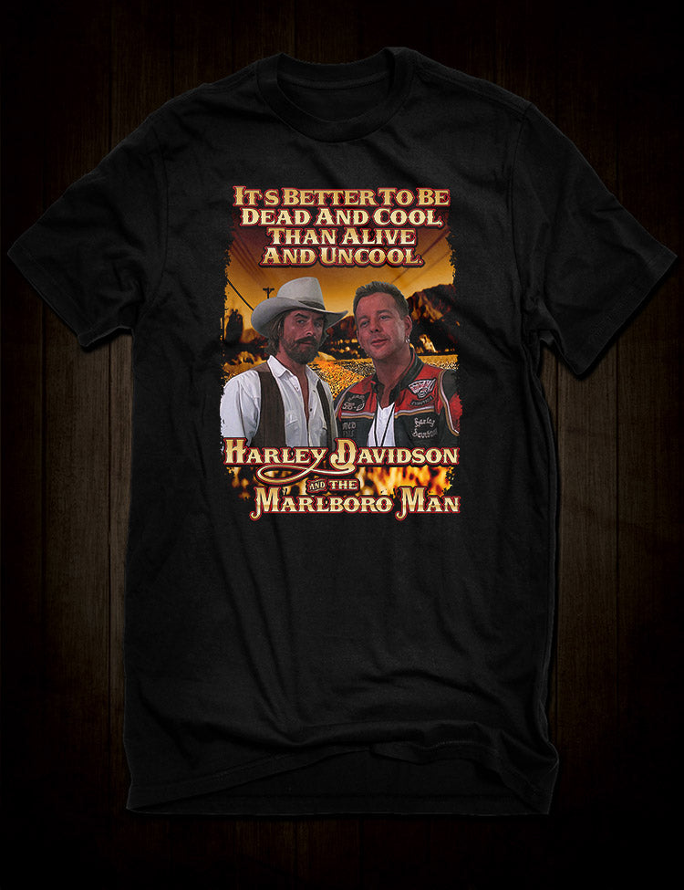 Harley Davidson & The Marlboro Man T-Shirt