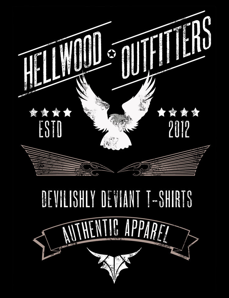 Hellwood Original T-Shirt Eagle Design