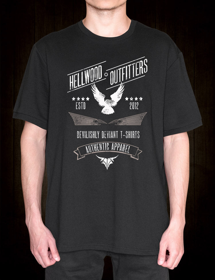 Hellwood Original T-Shirt Eagle Design