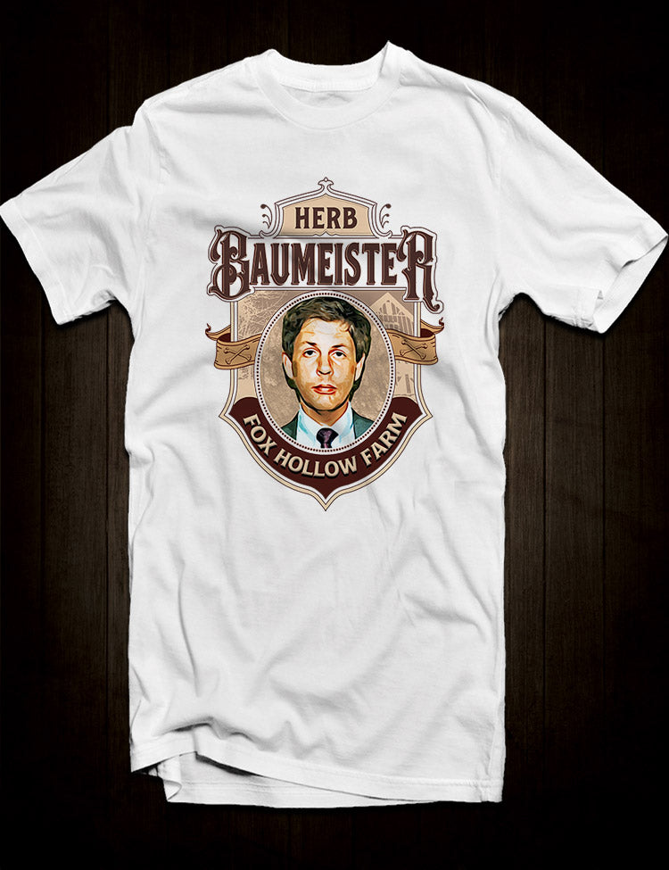 White Herb Baumeister T-Shirt Fox Hollow Farm