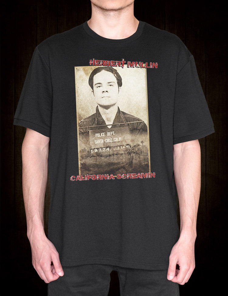 Serial Killer T-Shirt Herbert Mullin