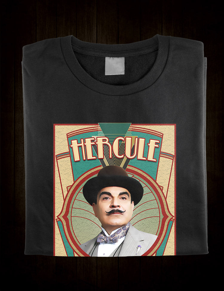 Hercule Poirot Detective T-Shirt