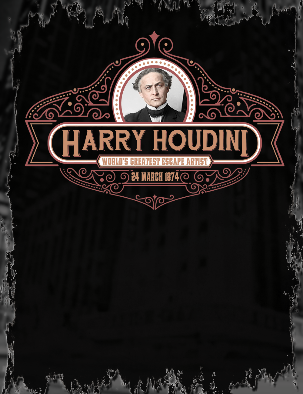 Harry Houdini World's Greatest Escape Artist T-Shirt