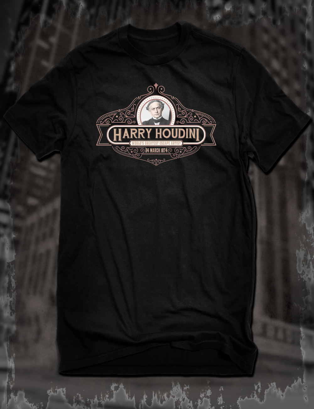 Harry Houdini Escapologist T-Shirt