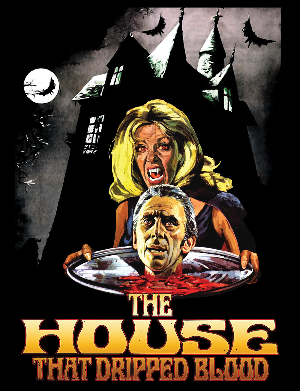 Cult Horror Movie T-Shirt The House That Dripped Blood