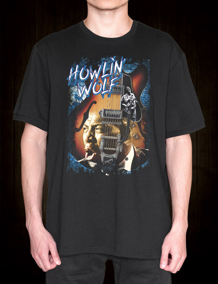 Howlin' Wolf T-Shirt - Tribute to the Blues Legend – Hellwood Outfitters