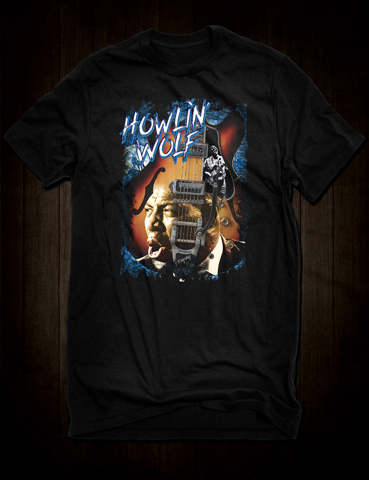 Howlin' Wolf T-Shirt - Tribute to the Blues Legend – Hellwood Outfitters