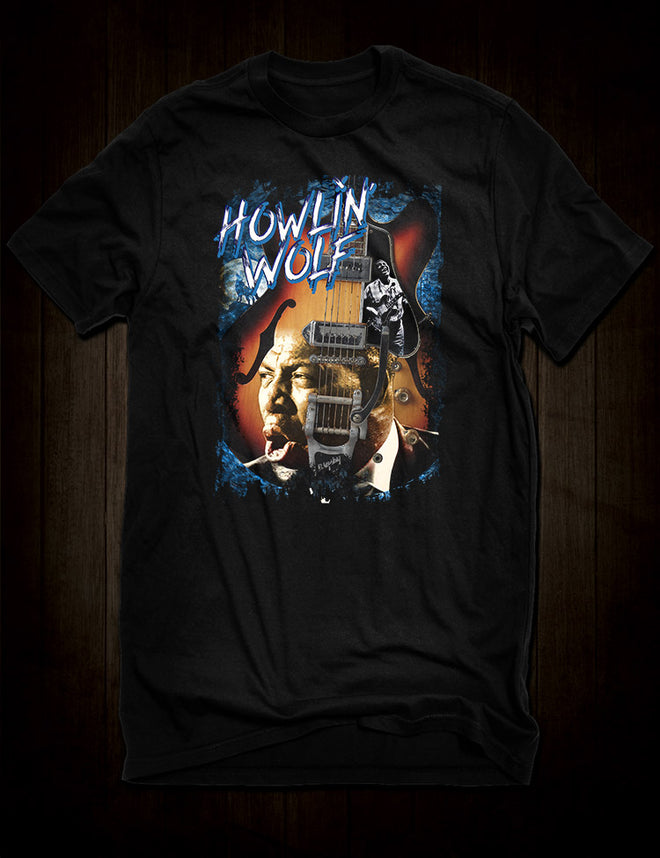 Howlin' Wolf T-Shirt - Tribute to the Blues Legend – Hellwood Outfitters