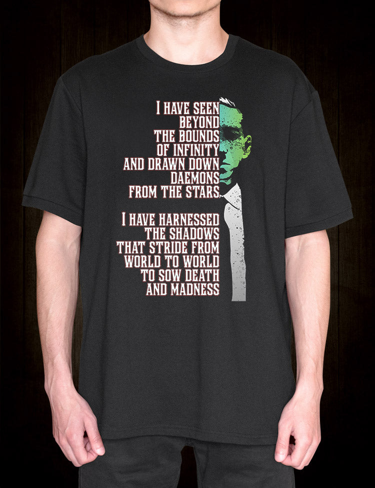 H P Lovecraft Quote T-Shirt