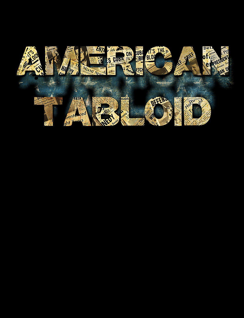 American Tabloid Backprint T-Shirt