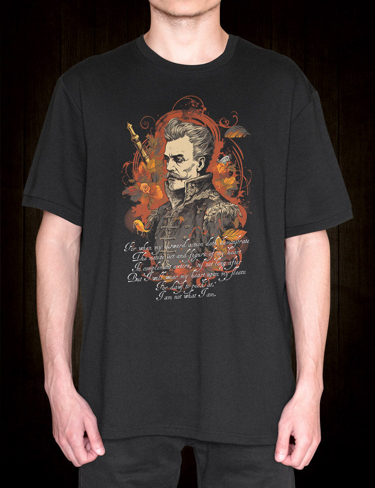 A literary t-shirt inspired by Shakespeare's Othello