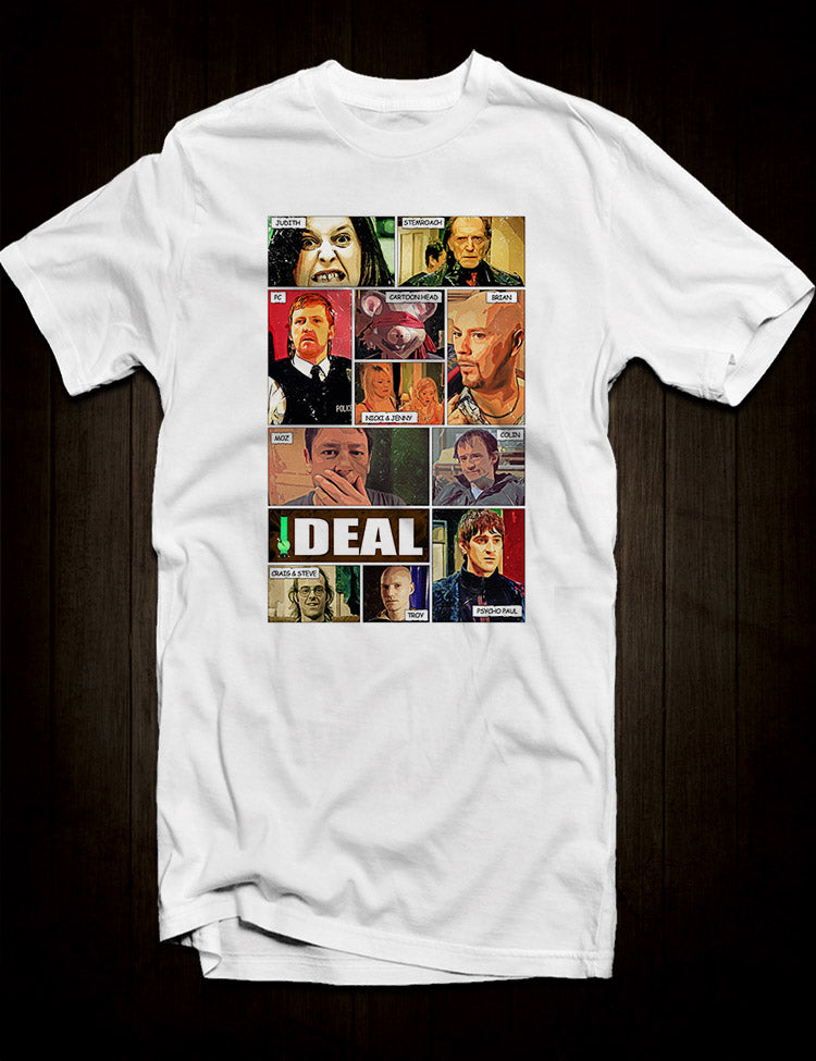 Ideal Cult Sitcom Character T-Shirt from Hellwood Outfitters