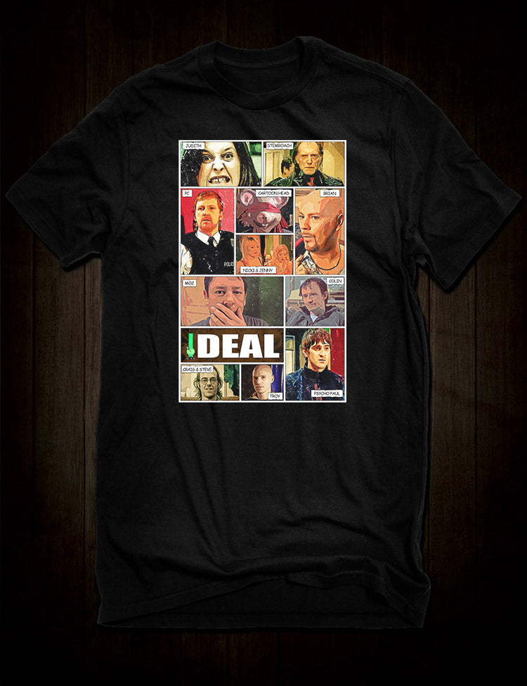 Ideal Cult Sitcom Character T-Shirt from Hellwood Outfitters