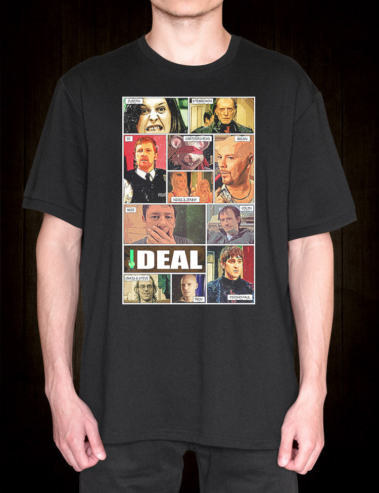 Ideal Cult Sitcom Character T-Shirt from Hellwood Outfitters