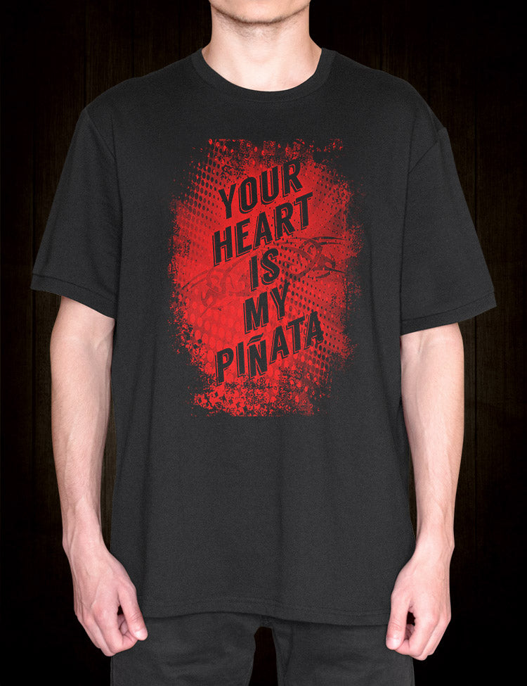 Chuck Palahniuk Your Heart Is My Pinata T-Shirt