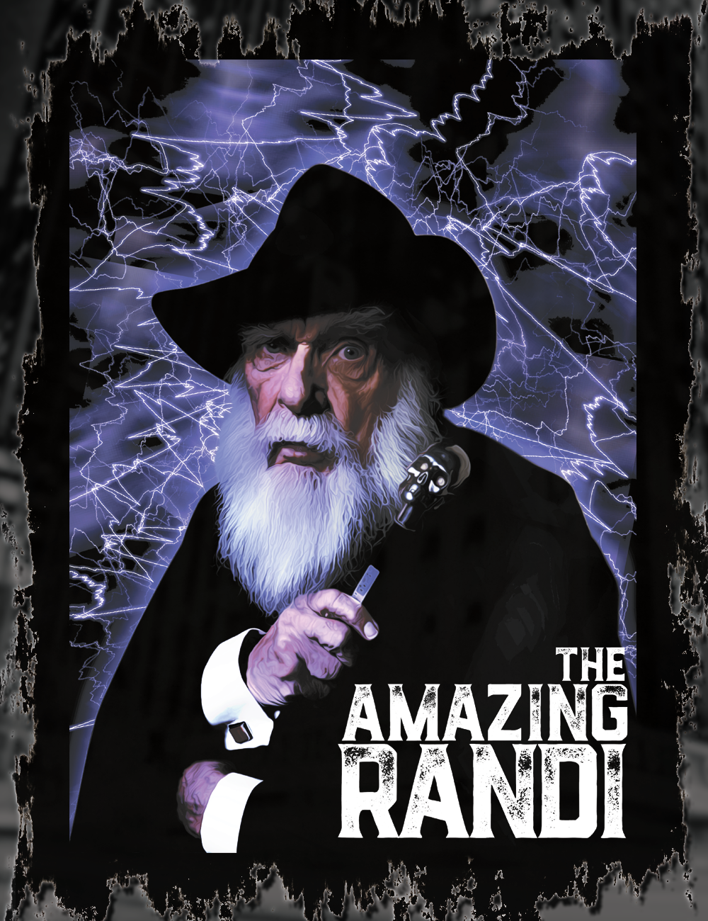 The Amazing Randi T-Shirt Design