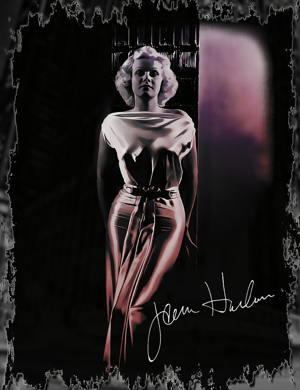 Jean Harlow Tee Design