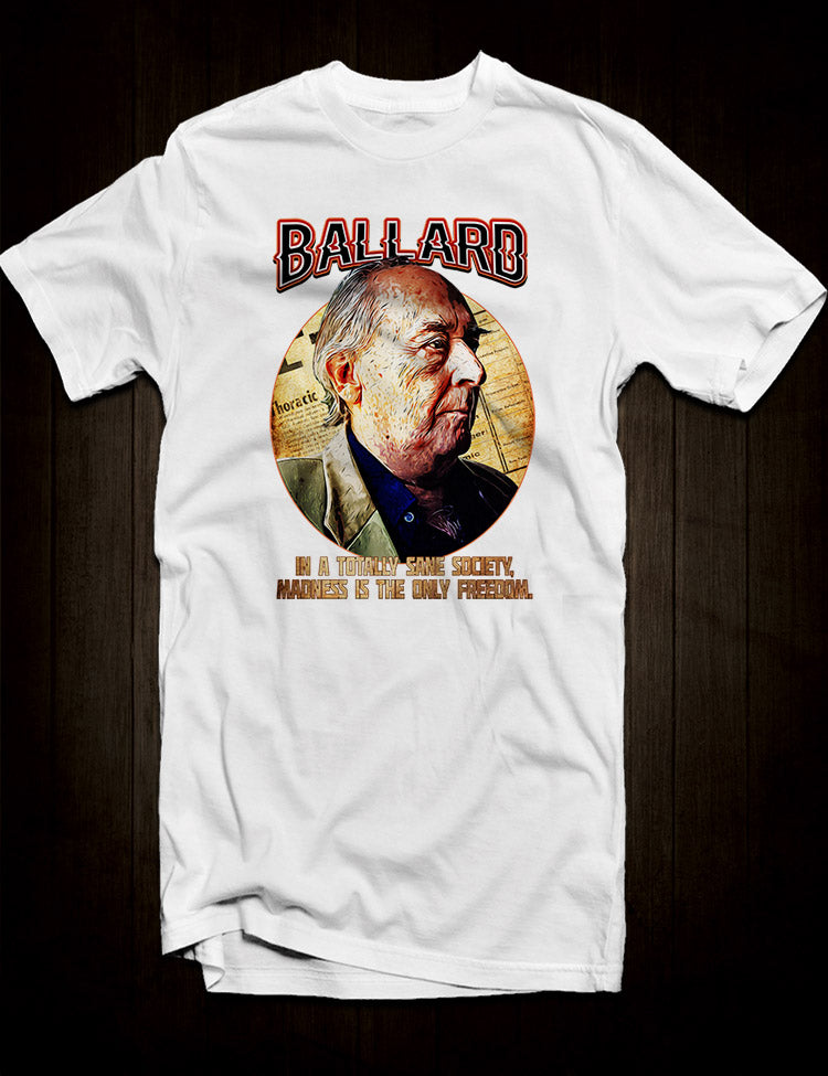 White J G Ballard T-Shirt