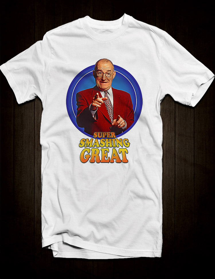 White Jim Bowen T-Shirt Bullseye