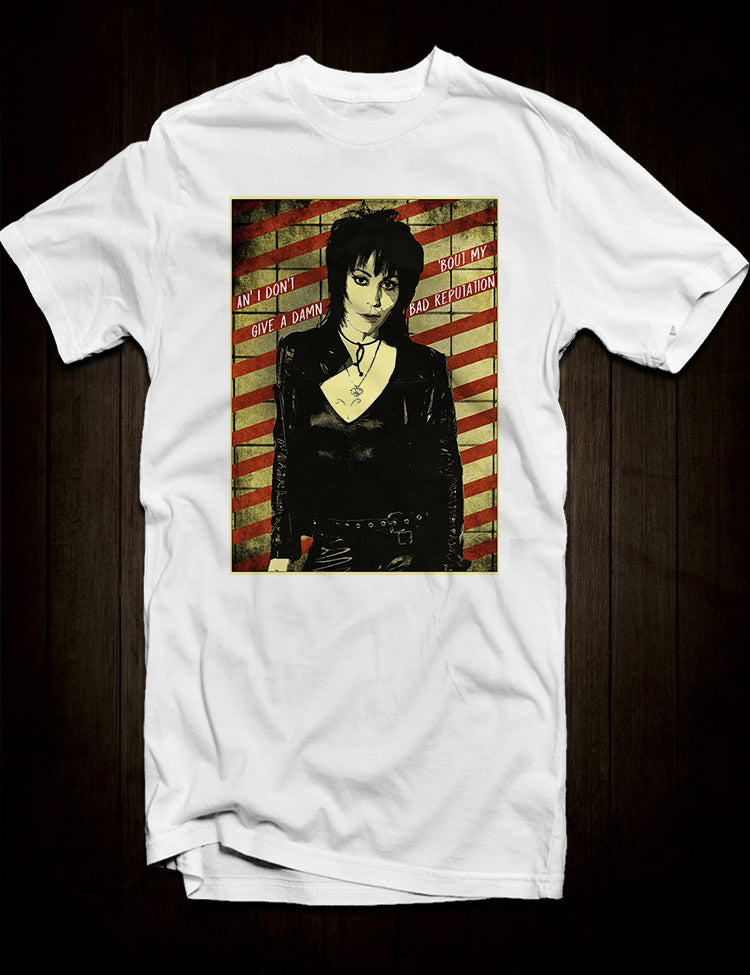 White Joan Jett And The Blackhearts T-Shirt Bad Reputation