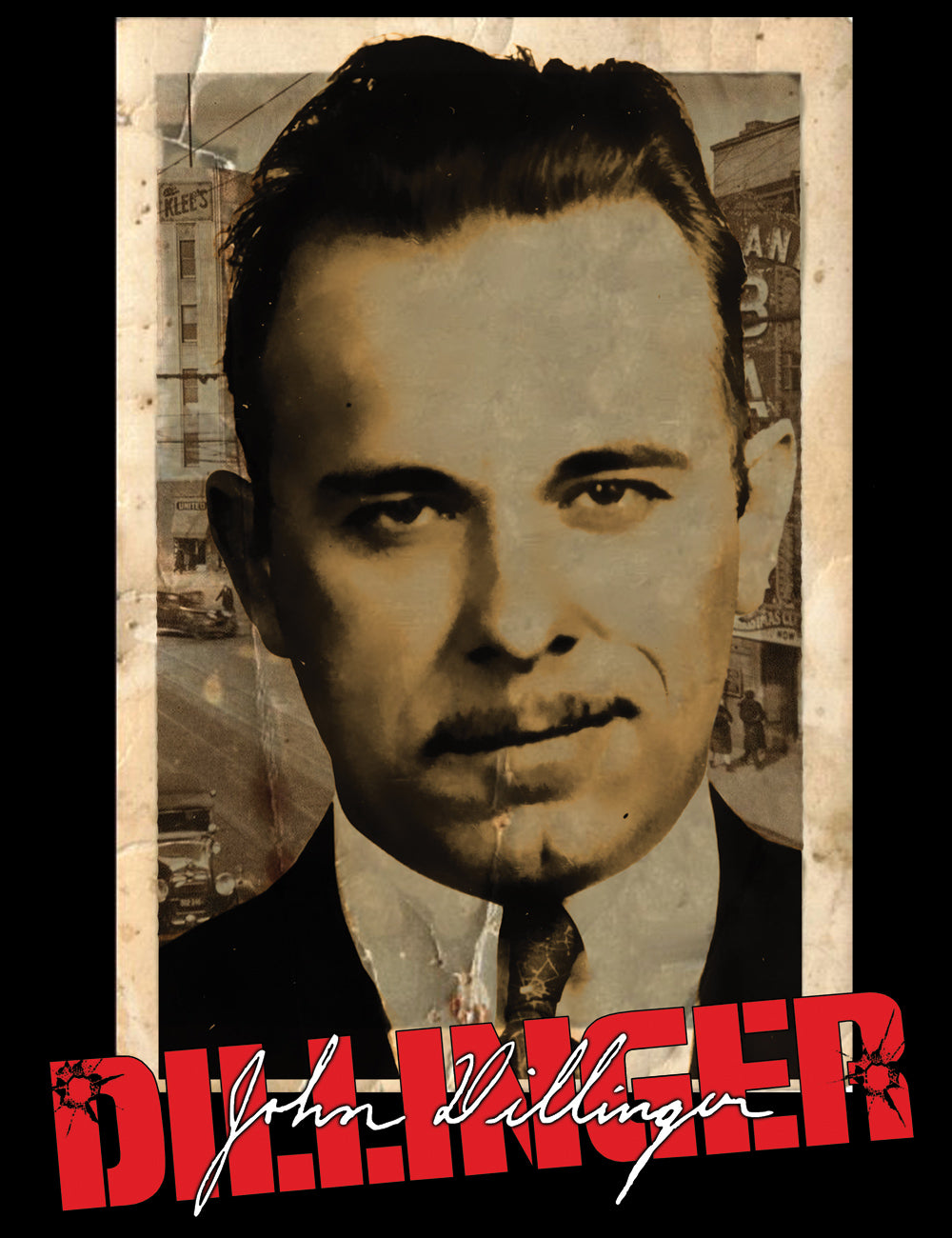 Infamous Gangster T-Shirt John Dillinger