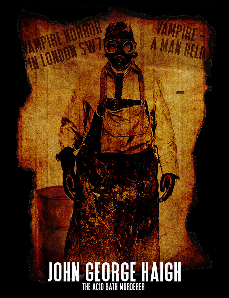 John George Haigh Serial Killer T-Shirt