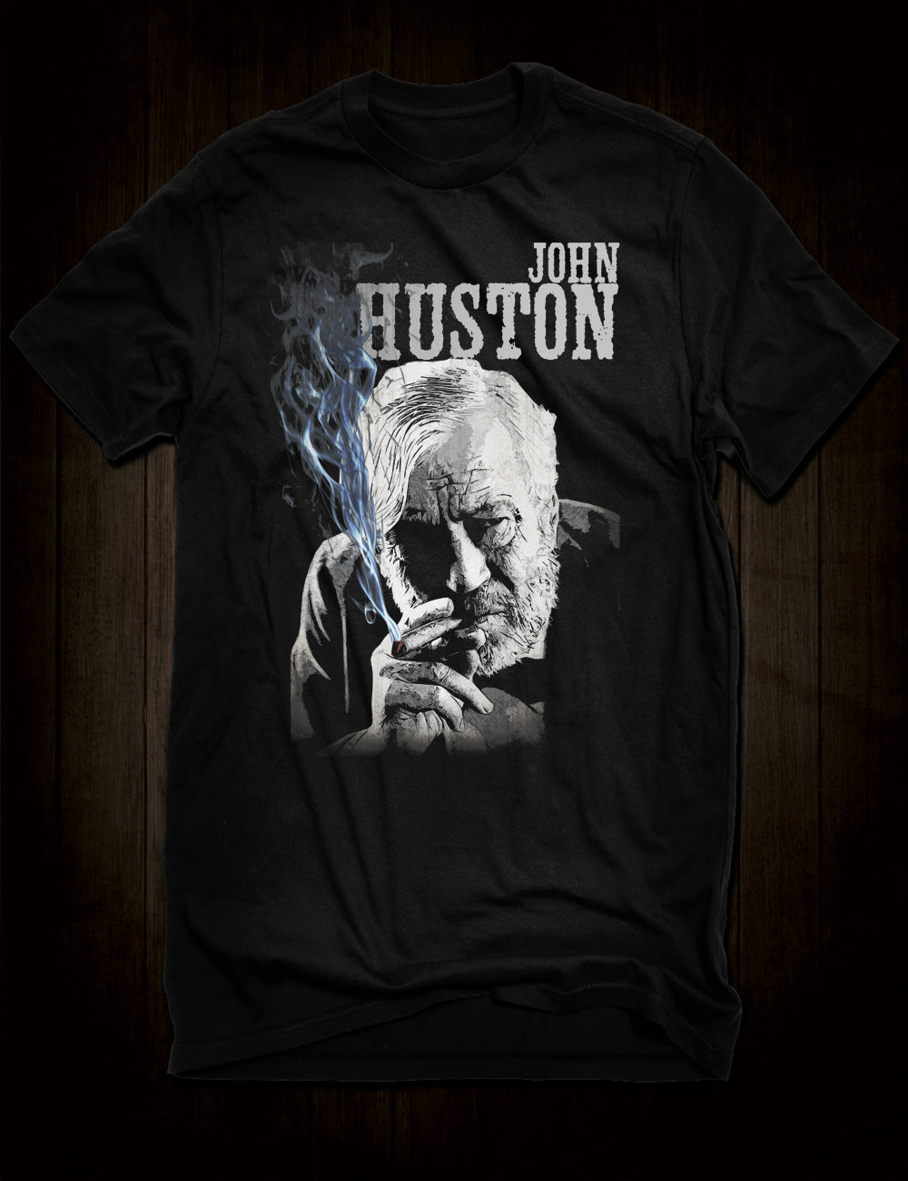 John Huston t-shirt design