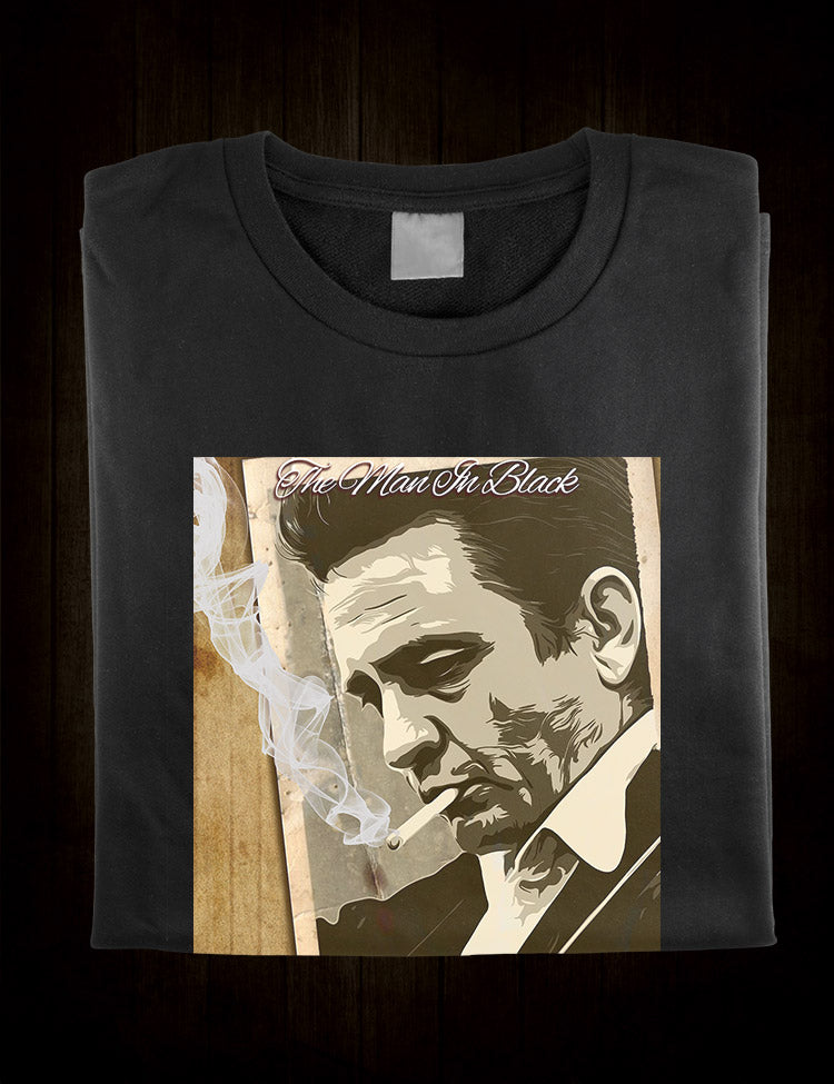 Johnny Cash Poster T-Shirt