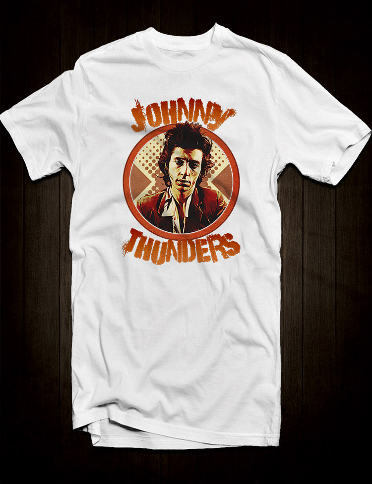 Retro Johnny Thunders Graphic T-Shirt