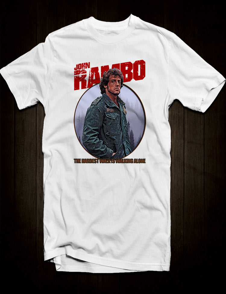 White John Rambo T-Shirt
