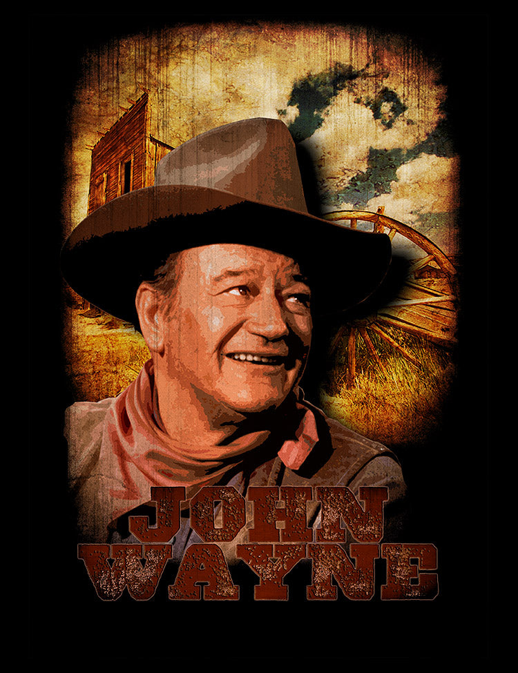 Must-have John Wayne t-shirt for fans of classic American cinema