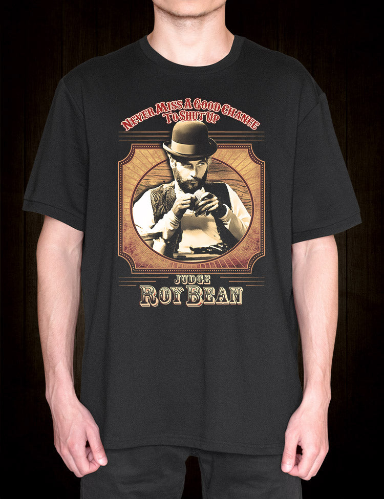 Judge Roy Bean movie-inspired tee