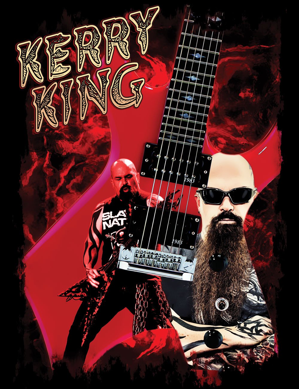 Guitar Hero T-Shirt Kerry King
