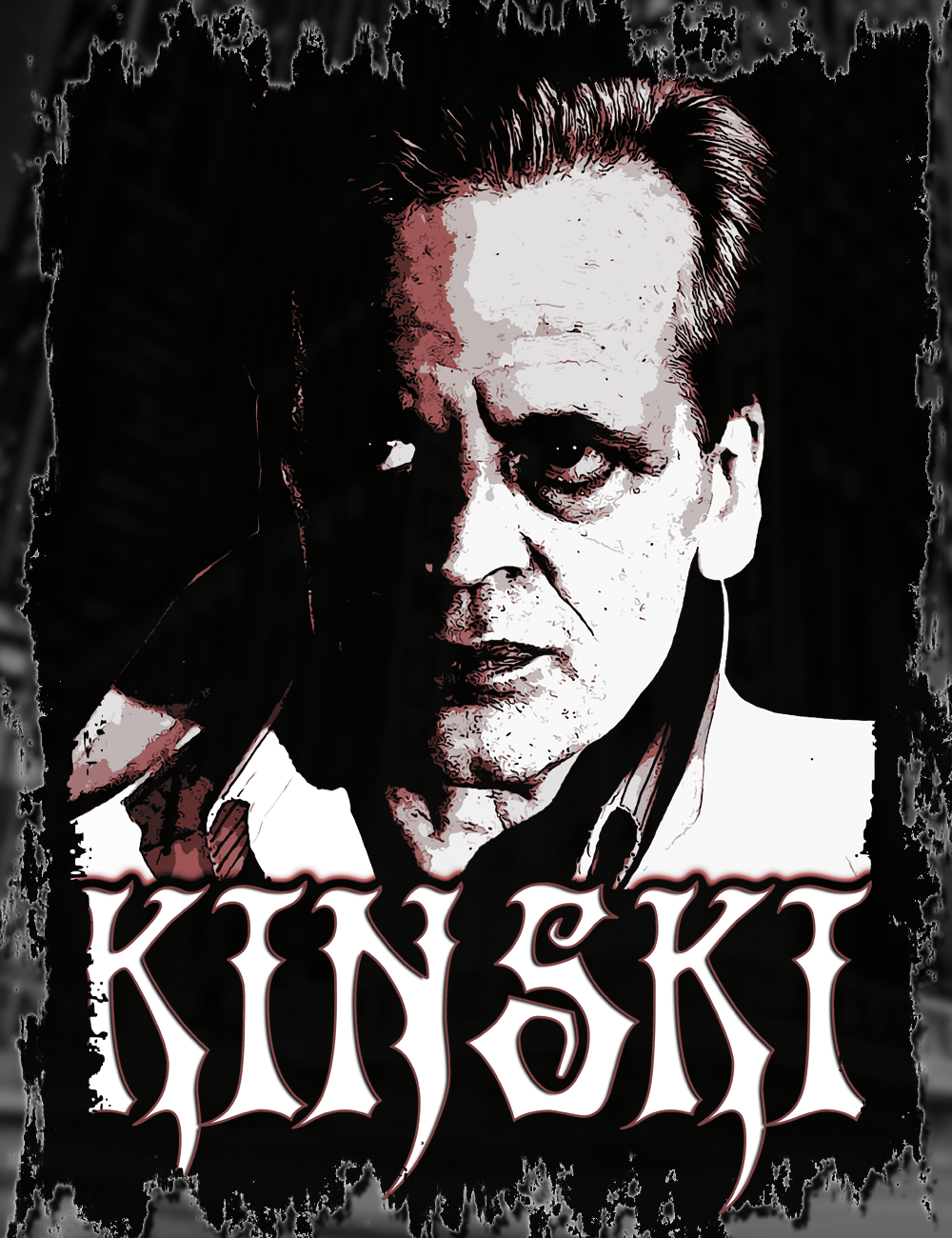 Klaus Kinski Tee Design