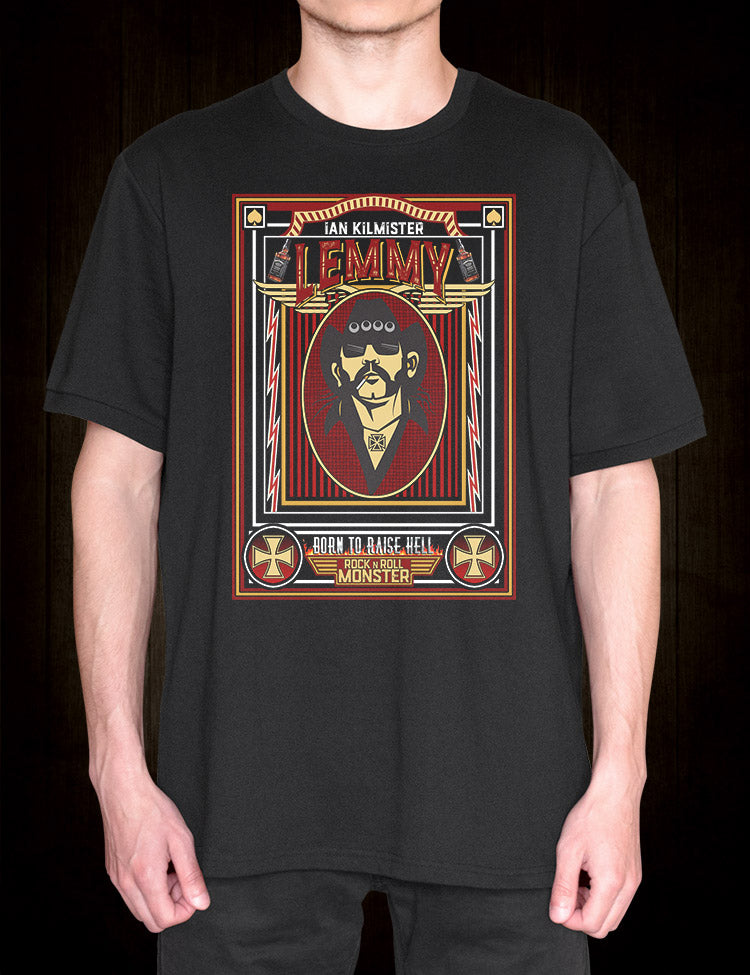 Lemmy Born To Raise Hell T-Shirt