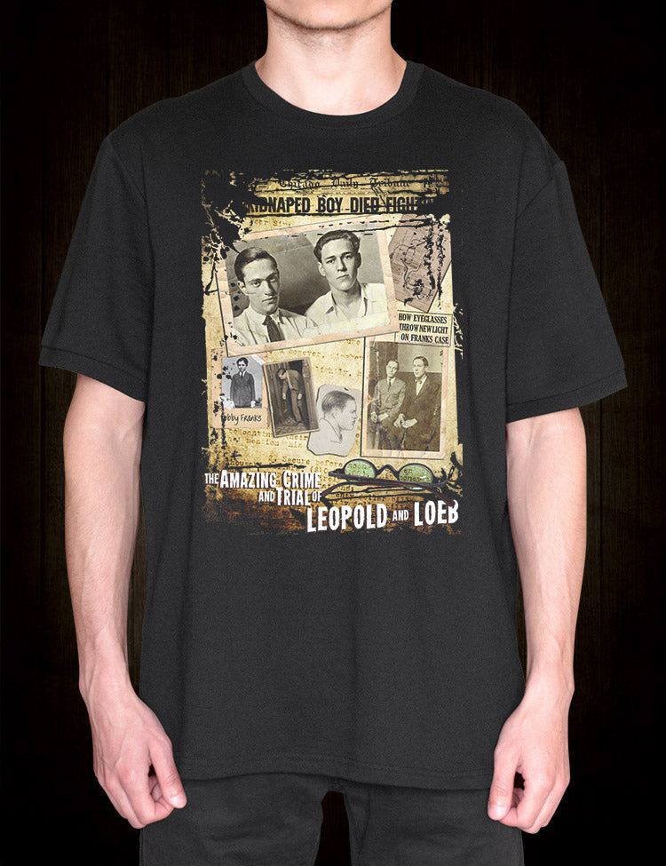 Nathan Freudenthal Leopold Jr. and Richard Albert Loeb T-Shirt