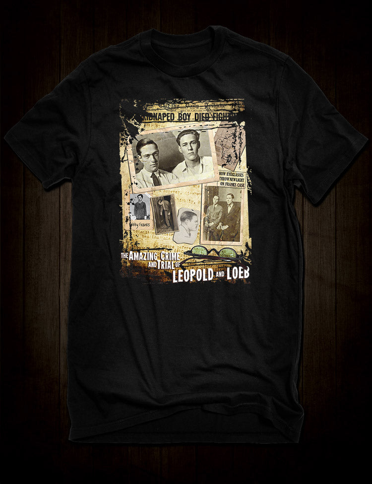 Leopold And Loeb True Crime T-Shirt