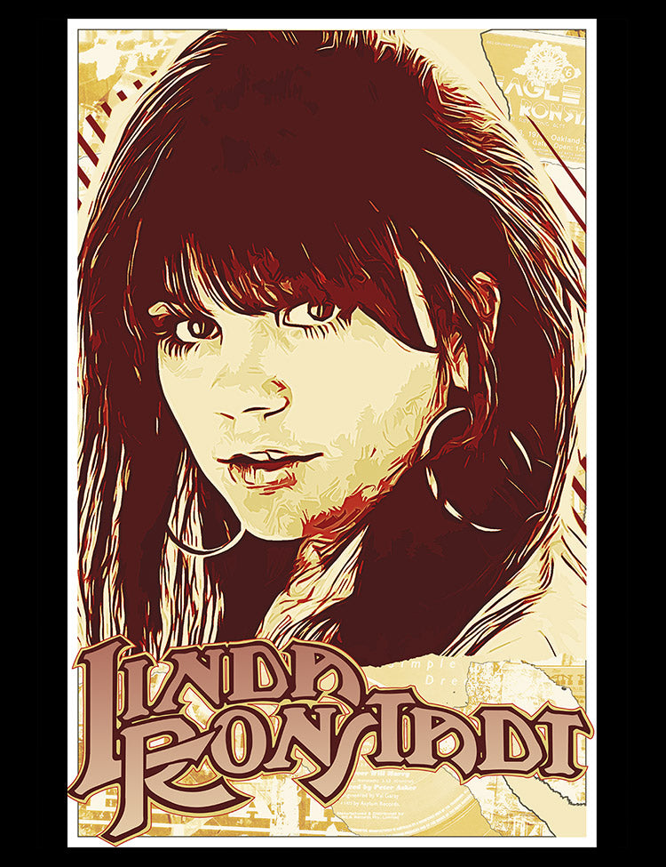 Classic Singer T-Shirt Linda Ronstadt