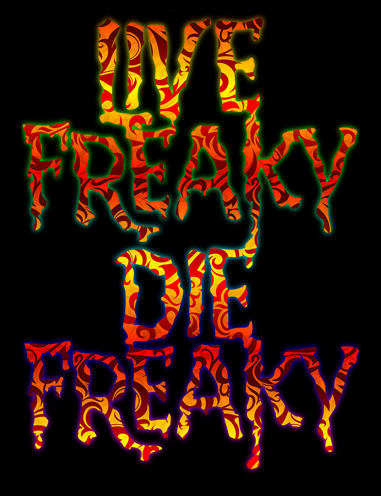 Manson Family T-Shirt Live Freaky Die Freaky