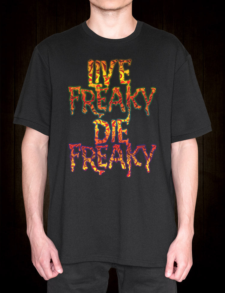 Live Freaky Die Freaky Charlie Manson T-Shirt